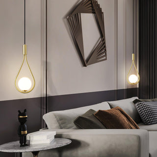 Droplet Suspension en Laiton Moderne