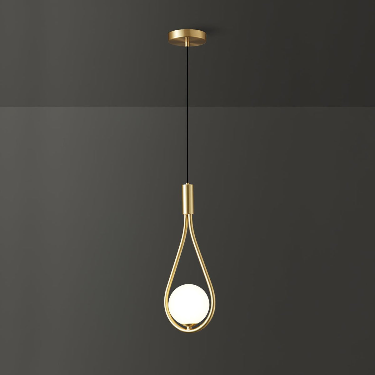 Droplet Suspension en Laiton Moderne