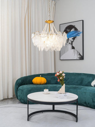 Lustra Lustre en Perles et Verre Luxe