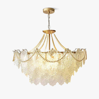 Lustra Lustre en Perles et Verre Luxe