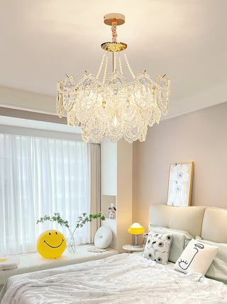 Lustra Lustre en Perles et Verre Luxe
