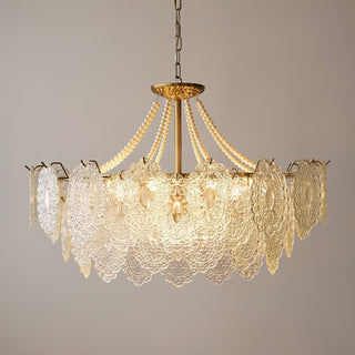 Lustra Lustre en Perles et Verre Luxe