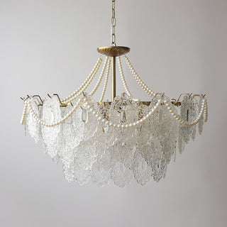 Lustra Lustre en Perles et Verre Luxe