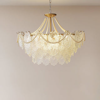 Lustra Lustre en Perles et Verre Luxe
