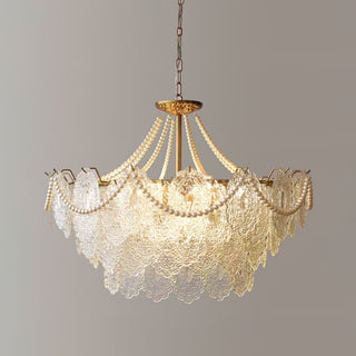 Lustra Lustre en Perles et Verre Luxe