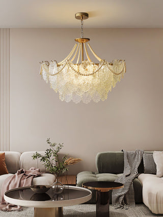 Lustra Lustre en Perles et Verre Luxe
