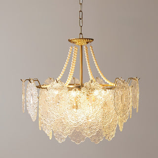 Lustra Lustre en Perles et Verre Luxe