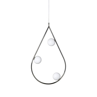 Ertheion Suspension Verre Perles Minimaliste