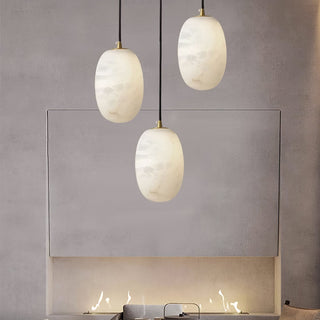Vevelila Suspension Moderne en Albâtre