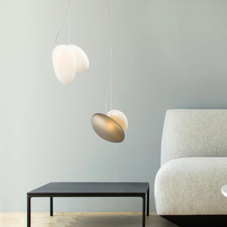 Eclipse Suspension en Verre Givré