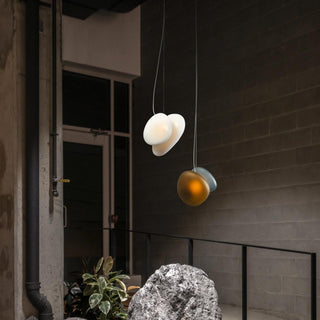 Eclipse Suspension en Verre Givré
