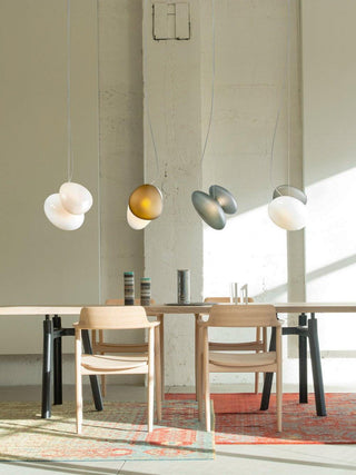 Eclipse Suspension en Verre Givré