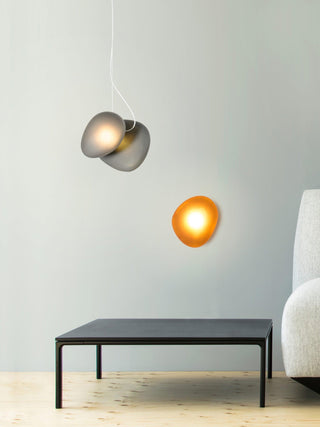 Eclipse Suspension en Verre Givré