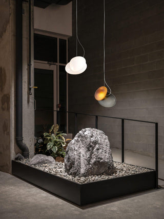 Eclipse Suspension en Verre Givré