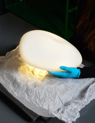 Eclipse Suspension en Verre Givré
