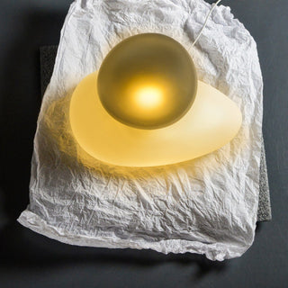 Eclipse Suspension en Verre Givré