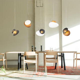 Eclipse Suspension en Verre Givré