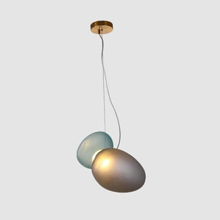 Eclipse Suspension en Verre Givré