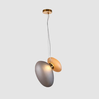 Eclipse Suspension en Verre Givré