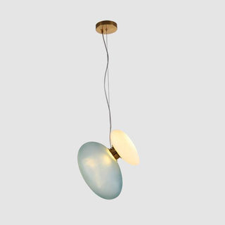 Eclipse Suspension en Verre Givré
