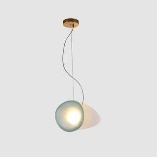 Eclipse Suspension en Verre Givré