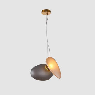 Eclipse Suspension en Verre Givré