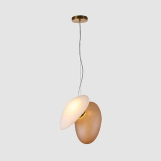 Eclipse Suspension en Verre Givré