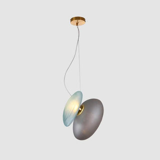 Eclipse Suspension en Verre Givré
