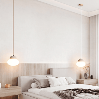 Pebble Sphere Pendant Lamp-Neutral Decor