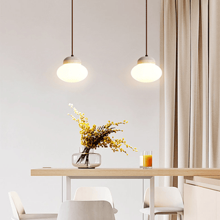 Pebble Sphere Pendant Lamp-Neutral Decor
