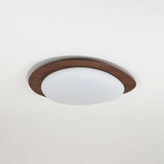 Quisti Plafonnier Galet Design Moderne Bois