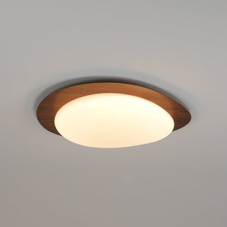 Quisti Plafonnier Galet Design Moderne Bois