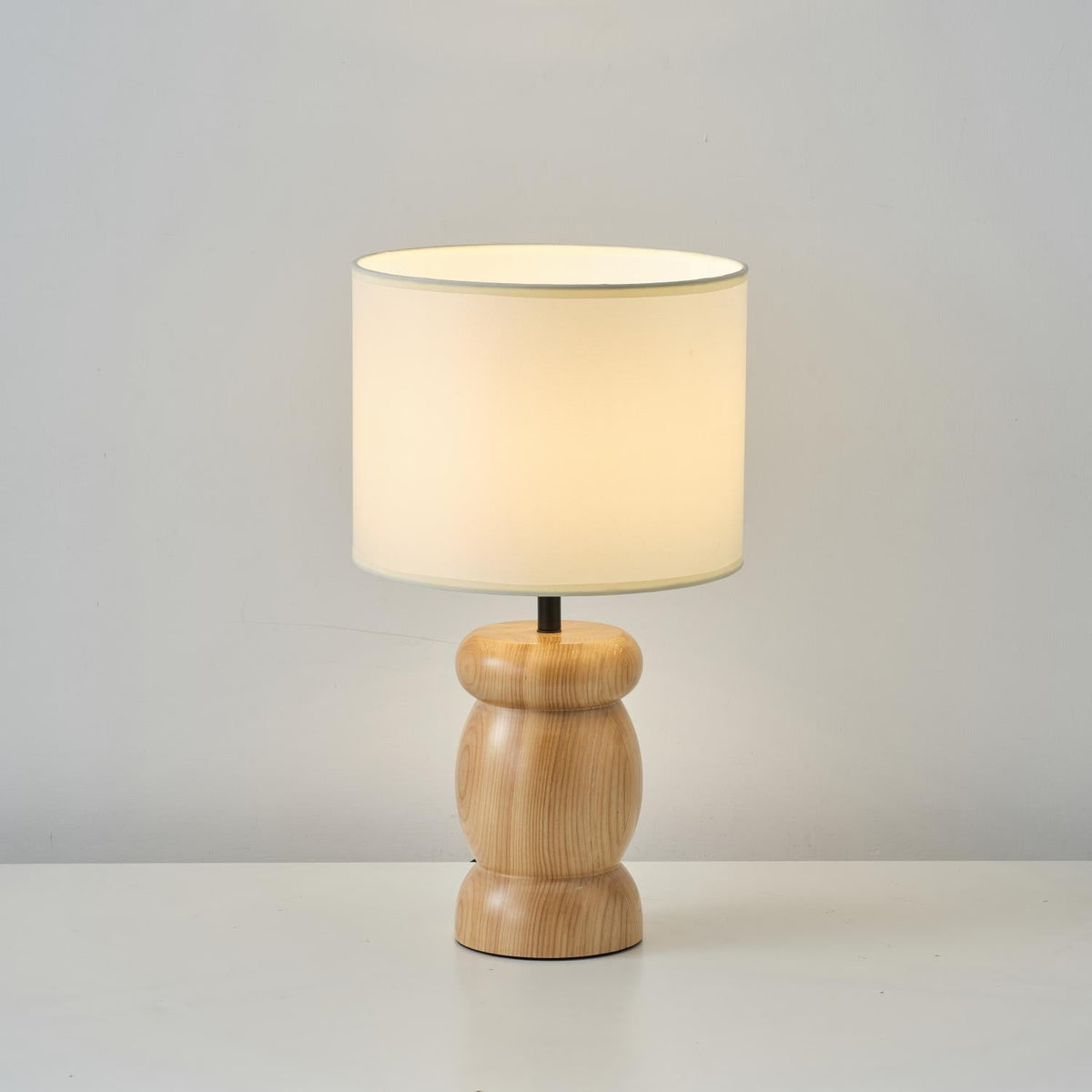 Beadon Lampe à poser en bois