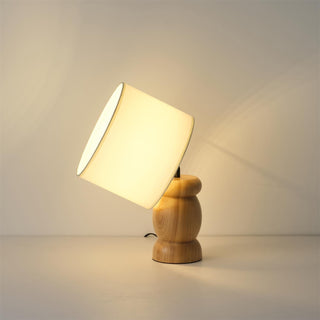 Beadon Lampe à poser en bois