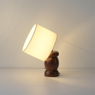 Beadon Lampe à poser en bois
