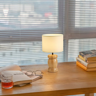 Beadon Lampe à poser en bois