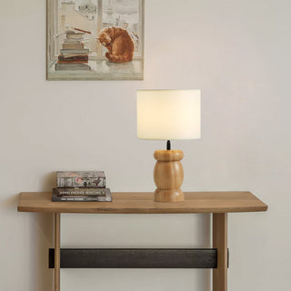 Beadon Lampe à poser en bois