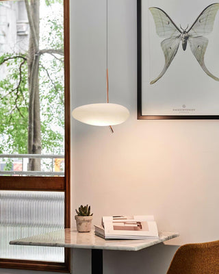 Nebula Lustre Suspendu Moderne En Verre