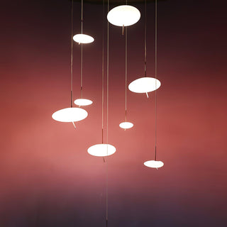 Nebula Lustre Suspendu Moderne En Verre