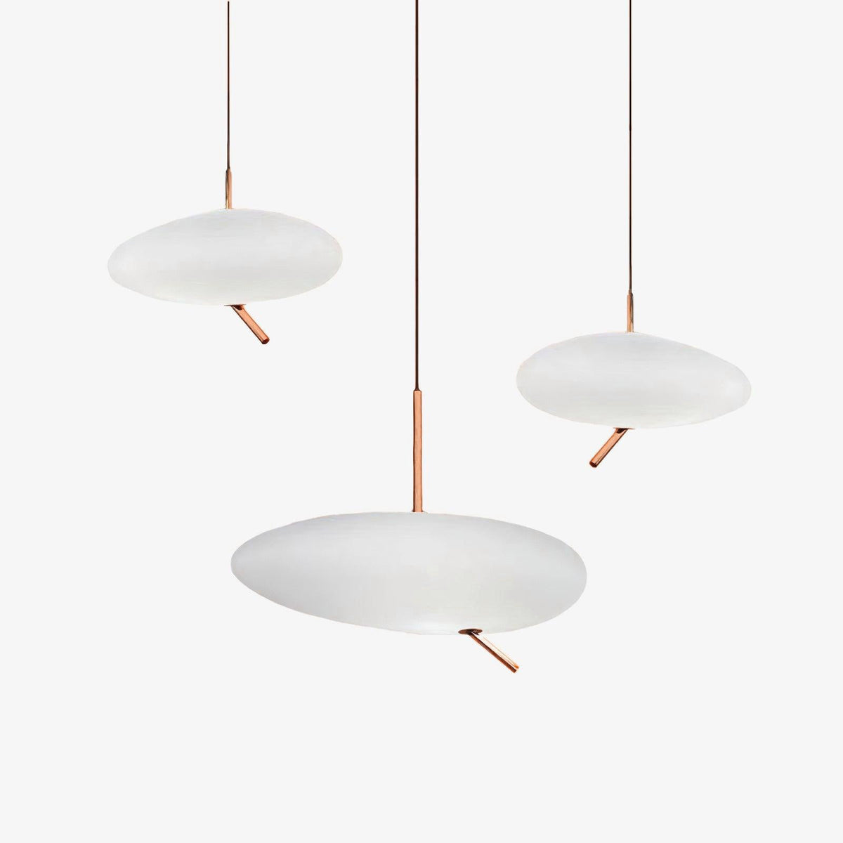 Nebula Lustre Suspendu Moderne En Verre