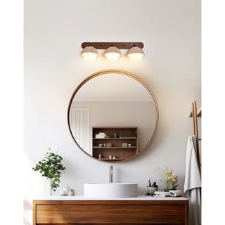 Vodora Applique Murale Moderne En Bois Et Travertin