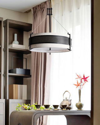 Lustra Lustre Pedesina Maille Noire LED