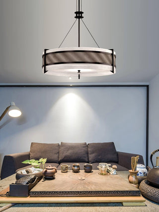 Lustra Lustre Pedesina Maille Noire LED
