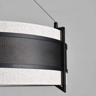 Lustra Lustre Pedesina Maille Noire LED