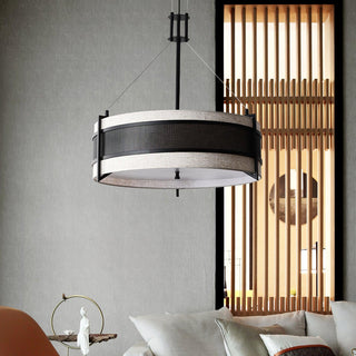 Lustra Lustre Pedesina Maille Noire LED