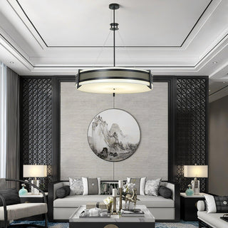 Lustra Lustre Pedesina Maille Noire LED