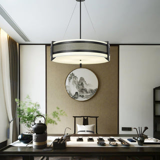 Lustra Lustre Pedesina Maille Noire LED