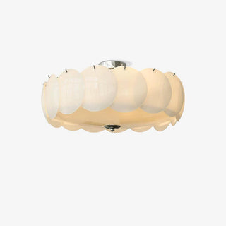 Solara Lumière de Plafond en Verre Ondulé Glamour-Luire