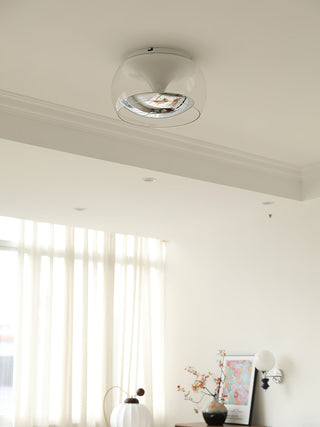 Eshair Nordic Art Pendule Verre Plafonnier Lumière