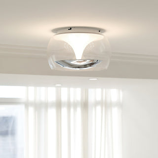 Eshair Nordic Art Pendule Verre Plafonnier Lumière